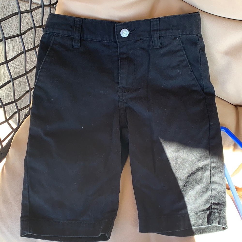 Kids black shorts
